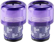 Filter Replacements for Dyson V11 Animal, V11 Torque Drive V15 Detect Cordless Vacuum, Replace Part # 970013-02 (2 Pack)