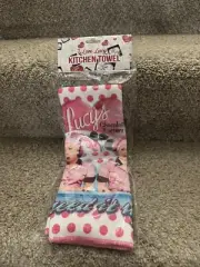 New Chocolate Factory I Love Lucy and Ethel 24" Kitchen Dish Towel Lucille Ball