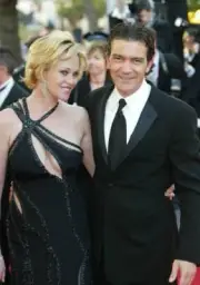 Antonio Banderas and Melanie Griffith attend the Premiere of movi- 2004 Photo 2