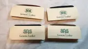 Genuine Leather SAS Comfort Shoes Replacement Shoe Laces Strings on Card 4 NEW