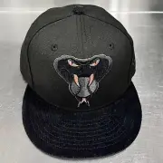 Arizona Diamondbacks Snakehead Logo New Era 59FIFTY MLB Corduroy Cap Hat 7 5/8