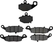 Motorcycle For K&awasaki ER6F EX650 ER6N ER650 2006-2011 KLE650 For Versys 2007-2011 Z750S ZR750 Front Rear Brake Pads Discs Kit Motorcycle Brake Pads