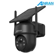 ANRAN 5MP Wifi Solar Camera Siren Alarm Outdoor Wireless Surveillance Security S