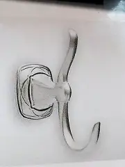 Delta CELICE Collection Brushed Nickel Finish Double Robe Towel Hook 70535-BN