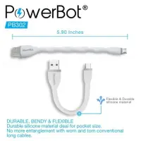 在飛比找樂天市場購物網優惠-美國Powerbot micro Usb 快速充電線 行動電