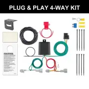 Fits 2011-2014 Nissan Quest LE Custom Wiring Harness, 4-Way Flat Output