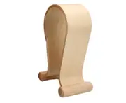 Classic Wooden Headphone Headset Stand Earphone Holder Walnut Hanger Headset Display for All Headphone Size - Birch