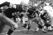 Detroit Lions vs Green Bay Packers Forrest Gregg in action vs Detr- Old Photo