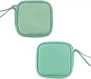 Breast Milk Storage Bag Mini Digital Storage Bag Headphones Case Chargers Data Cables Power Bank Portable Electronic Accessories Organize Bag Travel Storage Bag (Size : Green)