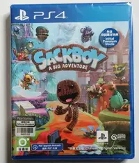 在飛比找樂天市場購物網優惠-美琪PS4 小小大星球麻布仔大冒險 Sackboy A Bi