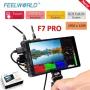 FEELWORLD F7 PRO 7" 3D LUT 4K HDMI Field Monitor Touch Screen For DSLR Cameras