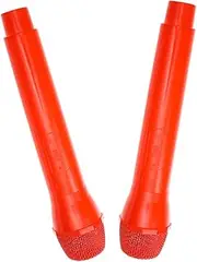 ERINGOGO Fake Microphone Props for Pretend Play Stage Use and Cosplay Lightweight Realistic