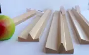 Mahjong Racks Wood Set of 4 Wooden Mah jong Game Rails - Holds Most tile Sizes!