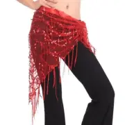 Thailand/India/Arab Sequins Show Hip Scarf Belly Dance Waist Chain Dancer Skirt