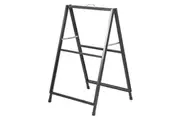 A1 Frame Sign Double Sided Poster Board Outdoor Display Advertising Stand 60x90cm Portable Sidewalk Sign Freestanding for Bars Cafes Events Shops