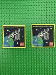 LEGO 5006148 ISS International Space Station Commemorative Patch, 2 INCLUDED!