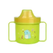 220/260ML New Baby Learning Drinking Cup with Double Handle Flip Lid BPA Free Le