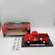 Welly, Texaco Xpress Lube 1956 Ford F-100 Pickup Truck 1:18 Scale Diecast, New!