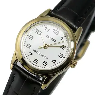 CASIO女裝指針顯示手錶 LTP-V001GL-7B
