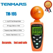 TENMARS TM-195 Digital 3-AXIS EMF RF Radiation Power Meter Tester