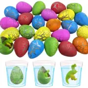 JoFAN 24 PCS Dinosaur Eggs That Hatch Growing Easter Eggs with Mini Toys Insi...