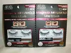 New Lot of 2 Ardell Magnetic MegaHold Liner & Lash Demi Wispies