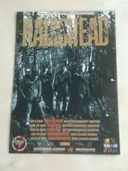 RADIOHEAD - 2012 TOUR POSTER - LAMINATED PROMO TOUR POSTER 2 - NEW! KING LIMBS