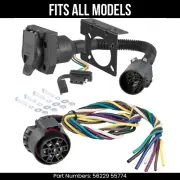 For 88-00 Chevy C/K Truck 7 Pin Trailer Wiring Plug Fits All Models Curt 7 Prong