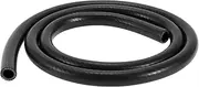 X AUTOHAUX Silicone Vacuum Tubing Hose Automotive Vacuum Line High Temperature 3.3 ft 1/2" 13mm ID 3mm Thickness 1 Pc Black 130PSI Max Pressure