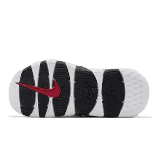 Nike 拖鞋 Wmns Air More Uptempo Slide 女鞋 白 黑 大AIR FJ0755-100