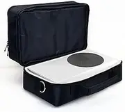 X-Box Series S Travel Bag Carry Case for X-Box Series S Console Storage Case Cover Protective Handbag Waterproof Shockproof Adjustable Shoulder Bag for X-Box Series S Controllers Headset Black