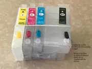 Refillable Ink Cartridge for Epson WF 3620,3640,7610,7620,7710,7720,7725