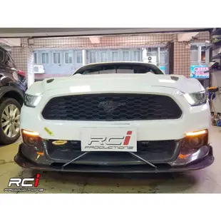 RC HID LED專賣店 福特 野馬 FORD MUSTANG ECO V6 GT 前保桿燈 雙色 跑馬方向燈