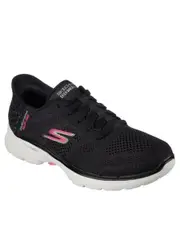 Skechers Skechers Slip-Ins: GOwalk 6 - Vivid Idea Black