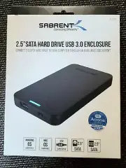 Sabrent 2.5" Hard Drive USB 3.0 Enclosure