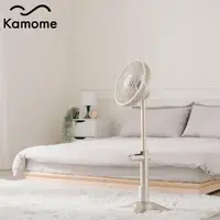 在飛比找momo購物網優惠-【Kamome】極靜音金屬循環風扇 FKLT-251D(金色