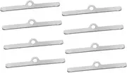 Valve Cover Spreader Bars for Car 8pcs Set Chrome Finish Compatible 283 305 327 350 Long Lasting Use