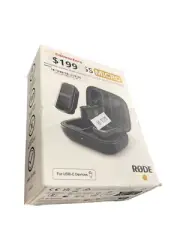 Rode Wireless Micro Ultra-compact 2-Person Wireless Microphone USB-C (Black)