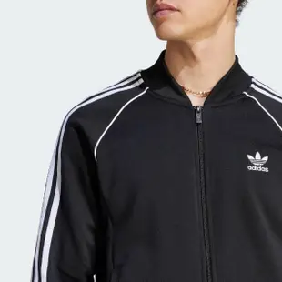 【adidas 愛迪達】外套 男款 運動外套 風衣外套 三葉草 亞規 SST TT 黑 IM4545