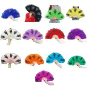 Hand Fan Fashion Bridal Plumages Fan Folding Fan Handheld Flapper Fan