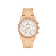 Elite Ladies Metropolis Watch in Rose