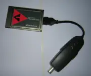 Linksys PCMCIA Ethernet LAN PC Card EC2T 10BaseT/10Base2 Combo Dongle Kit New