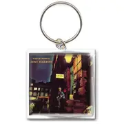 David Bowie Keyring Ziggy Stardust Keychain Black One Size