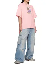 Jeff monster drawing T-shirt S,XL,L,M Nude