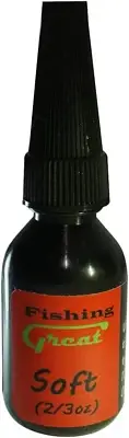 Fly Tying UV Clear Glue and Power UV Light Combo Three Bottles Thick Thin and So