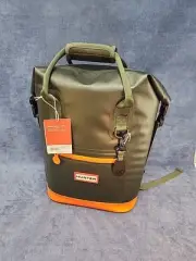 Hunter Target Roll Top Cooler Backpack Olive Green & Orange 20 Anniversary u-16A