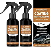 Turbo Shine Nexa,Nexa 2.0 3 in 1 High Protection Quick Car Coating Spray,Car Coating Fast Wax Polishing Spray for Scratches,Nexa Car Scratch Remover (2Pcs)