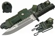 Heavy Duty Military Saber Bayonet M9 Knife copy with Army Style Sheath