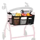 Large Rollator Basket Walker Accessories Organizer Bag for Rolling Foldin Walker