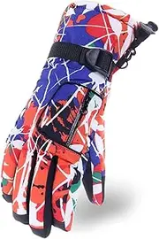 [Generic] Warm Gloves for Women Ski Gloves for Snowboard Snow Gloves for Women